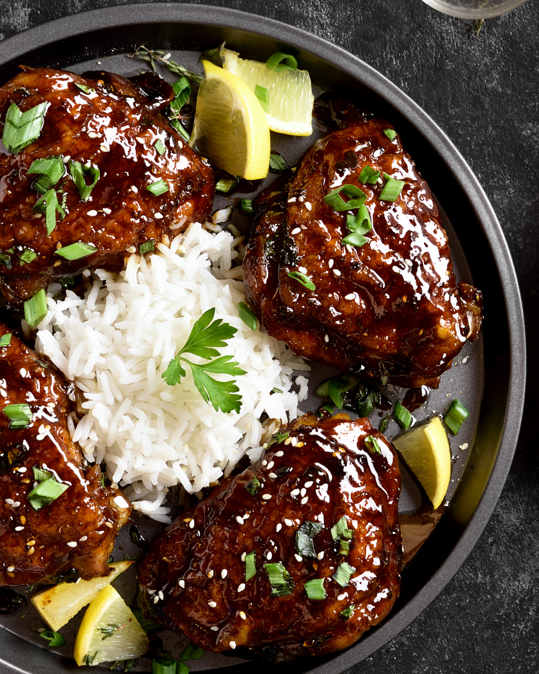Garlic, Ginger and Dark Miso Chicken