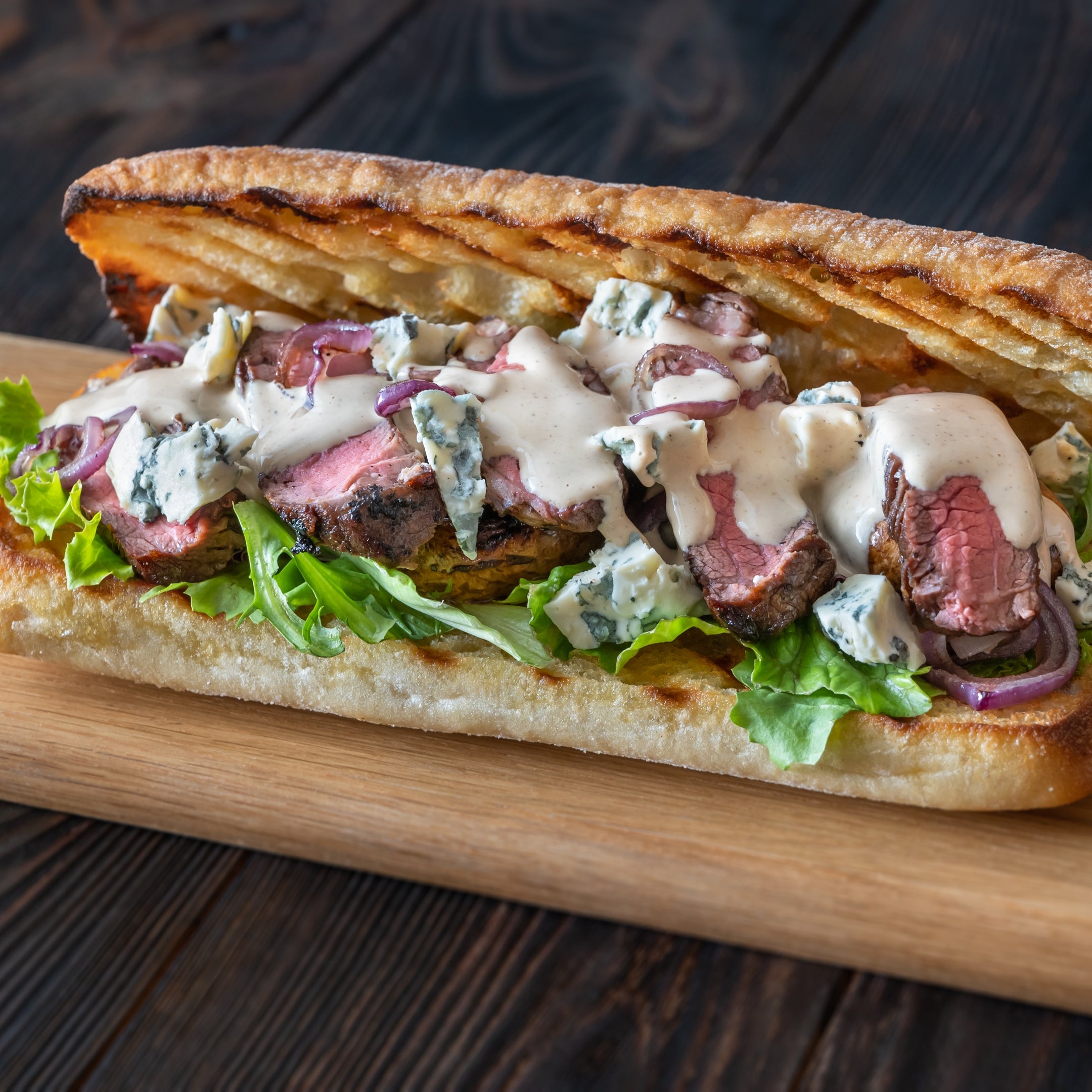 Irish Sirloin Steak Ciabattas