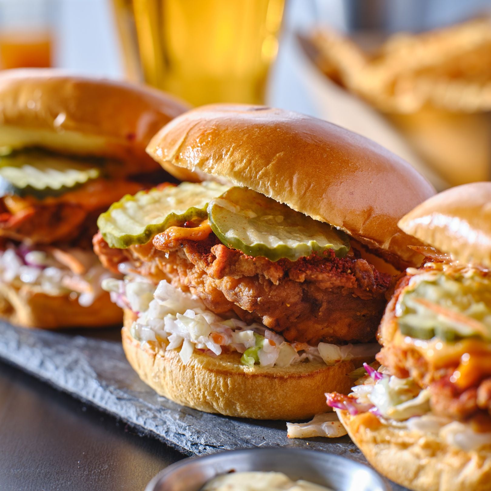 Airfryer Spice Bag Chicken Burgers