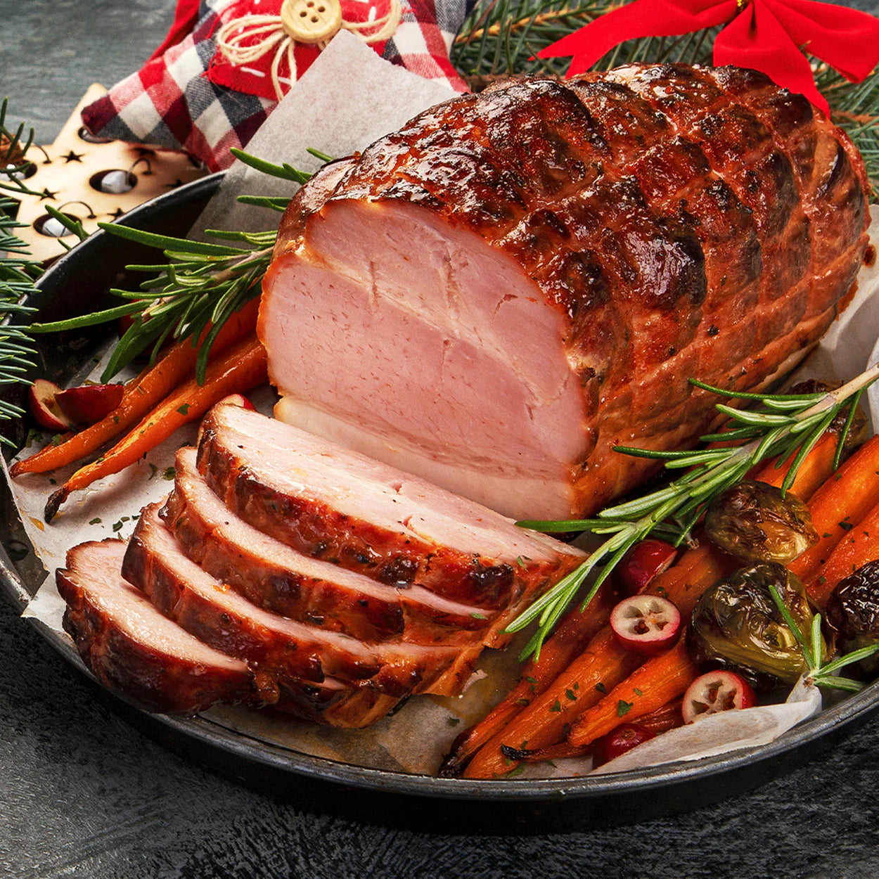 Honey and Mustard Glazed Ham Fillet Recipe Cribbin Family Butchers