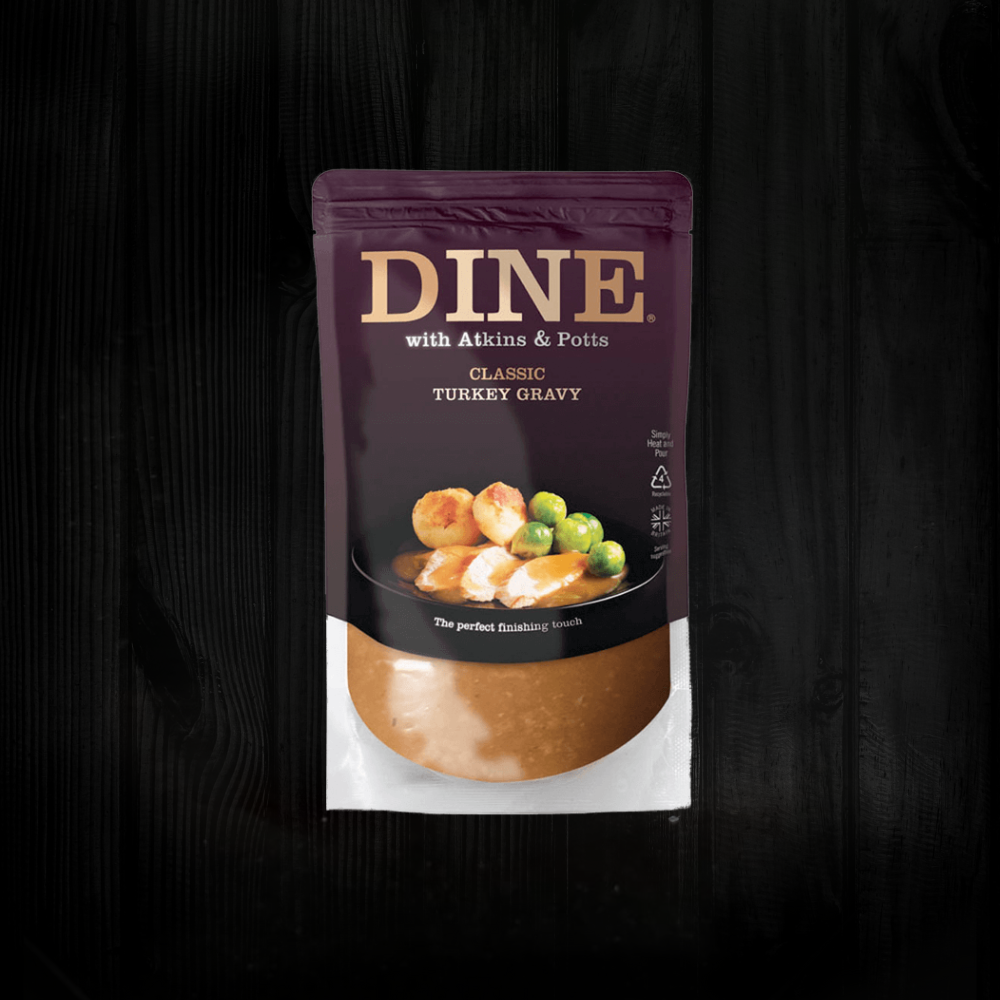 Dine with Atkins & Potts Christmas Gravy