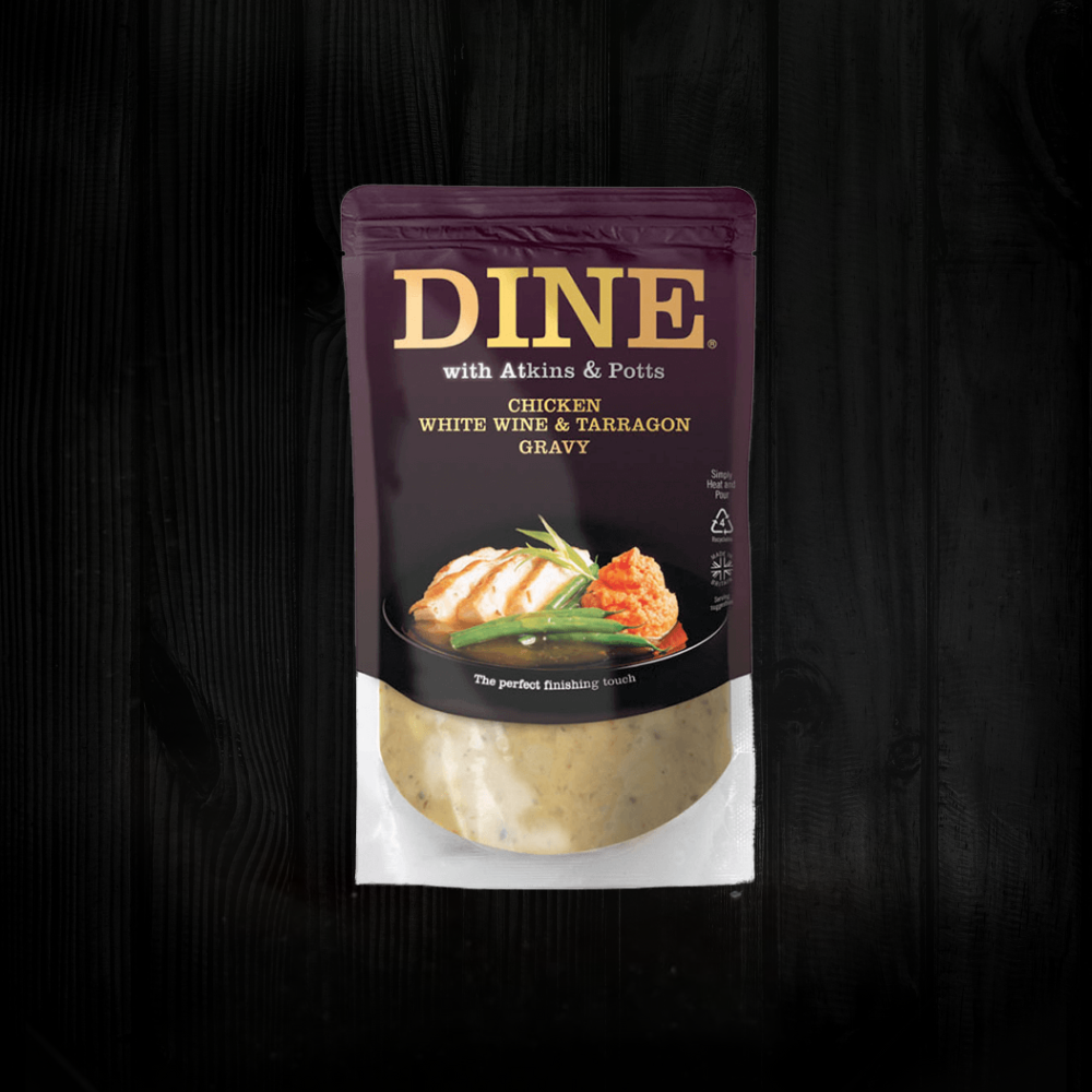 Dine with Atkins & Potts Christmas Gravy