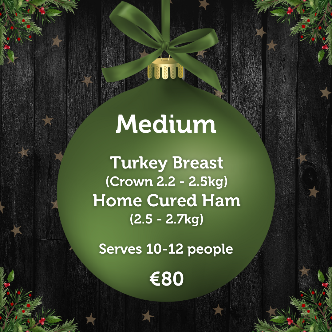 Medium Christmas Hamper - Turkey Breast Crown & Home Cured Ham