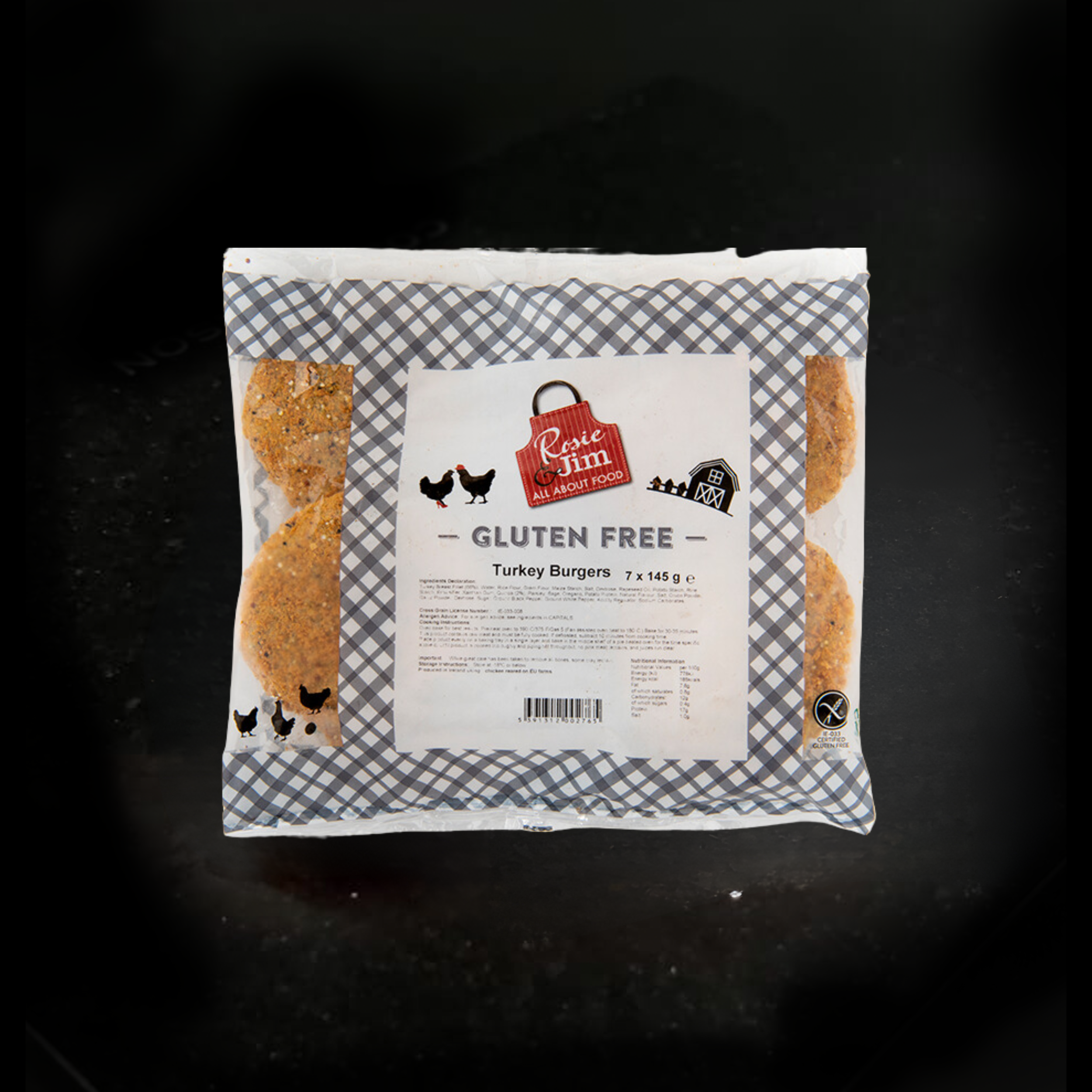 7 Frozen Gluten-Free Turkey Burgers