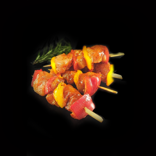 Chicken and Pepper Kebabs Cribbin Family Butchers