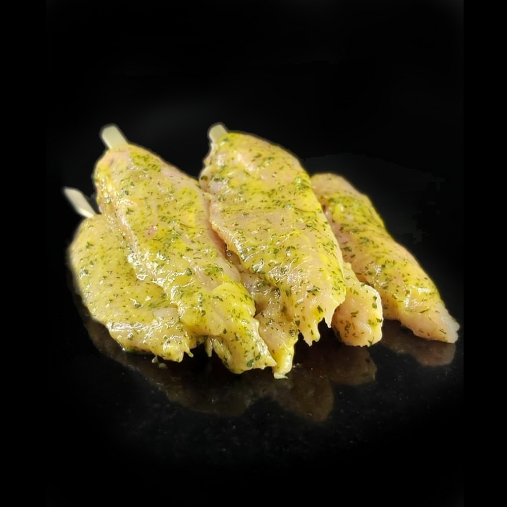 4 Garlic and Herb Chicken Spears Cribbin Family Butchers