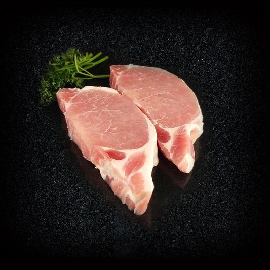 4 Pork Chops Cribbin Family Butchers