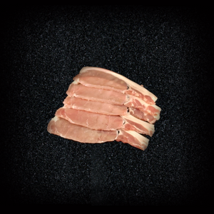 RASHERS WITH RIND ON