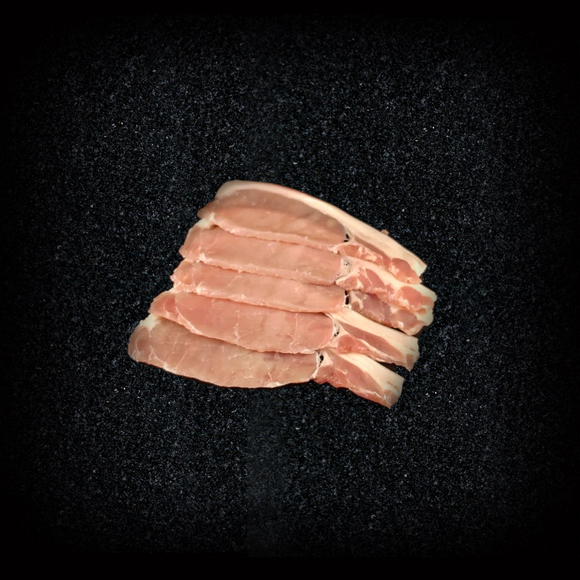 RASHERS WITH RIND ON
