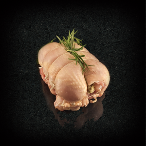 ROLLED & BONNED STUFFED CHICKEN